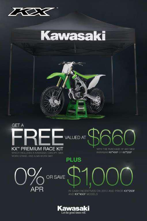 2014 kawasaki kx450f  mx 