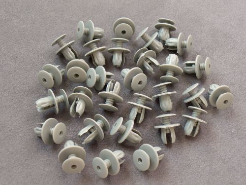 30X DOOR TRIM CLIPS MOUNTING HOLDER CLIPS GRAY FOR VW GOLF T4 T5 VENTO-