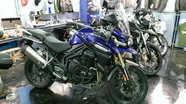 2013 triumph tiger explorer - sapphire blue