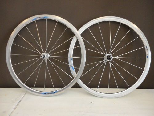 Campagnolo scirocco road bicycle wheelset front rear vgc vento shamal clincher