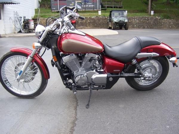 2009 honda vt750c2  cruiser 