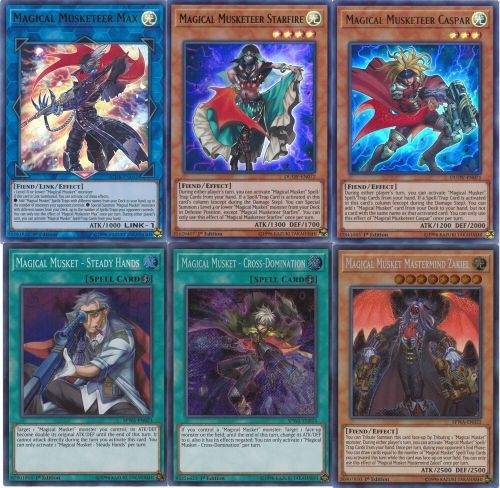 Yugioh Magical Musketeer 2024 Deck - Max Desperado Cross-Domination Last Stand