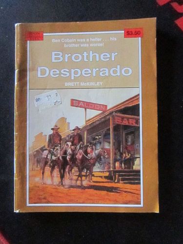 Book bison  westerns brother desparado  p/back  great ** must see