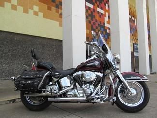 2002 red harley davidson flstci! fuel injected heritage softtail classic!