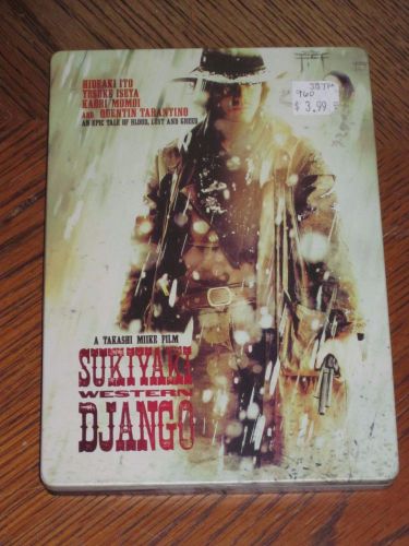 Sukiyaki western django dvd steelbook gunslinger cover