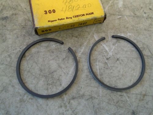 HODAKA ACE 90 PISTON RINGS ( STANDARD ) OEM 2602