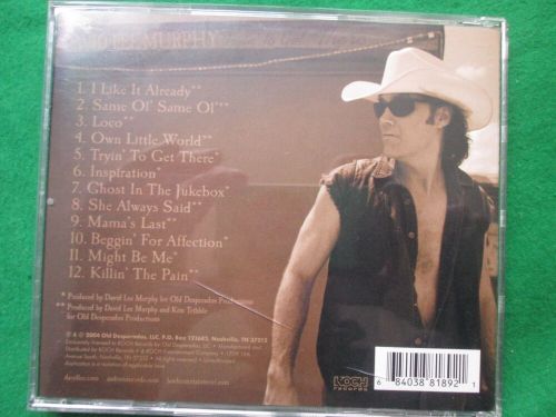 David lee murphy - tryin&#039; to get there - 2004 old desperados - cd