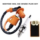 Racing AC CDI Box Ignition Coil Spark Plug Fit GY6 50cc-150cc ATV Scooters