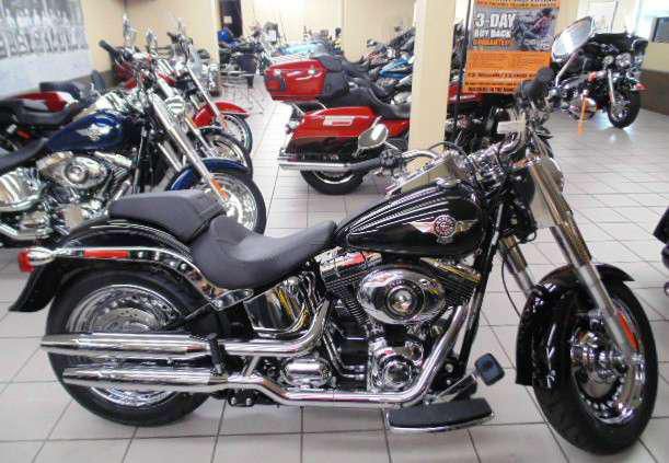 2013 harley-davidson flstf softail fat boy  cruiser 