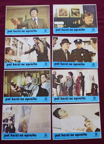 Death Wish (1974) Charles Bronson, Hope Lange, Vincent Gardenia LOBBY CARDS