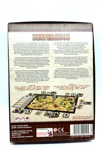 Game - Desperados - Cooperative Western Game - Argentum Publishing - 11128045-