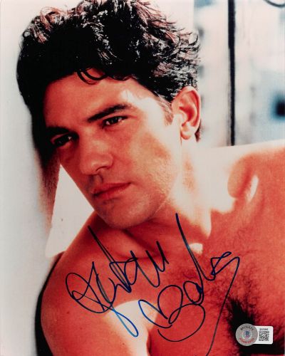 Antonio Banderas Desperado Authentic Signed 8x10 Photo Autographed BAS #BK03885