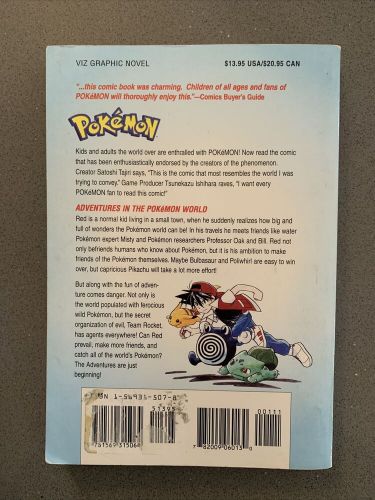 DESPERADO PIKACHU (POKEMON ADVENTURES, VOL. 1) By Hidenori Kusaka 1st Printing