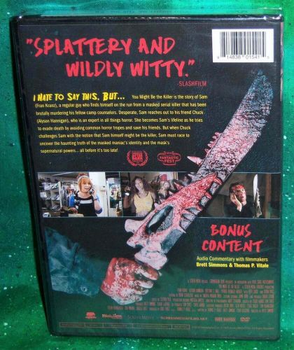 NEW RARE OOP ALYSON HANNIGAN YOU MIGHT BE THE KILLER HORROR MOVIE DVD 2019