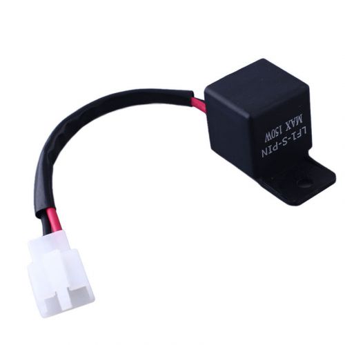 2-pin 12v electronic led flasher relay fix motorcycle turn signal lights blinker