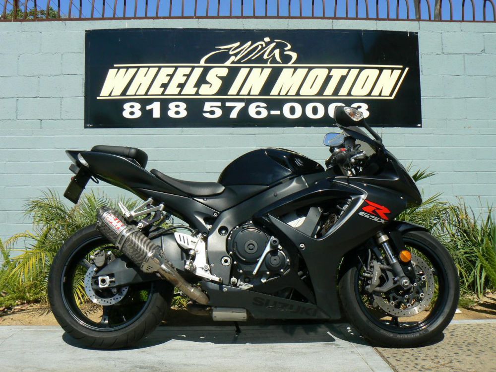 2007 suzuki gsxr 600  sportbike 