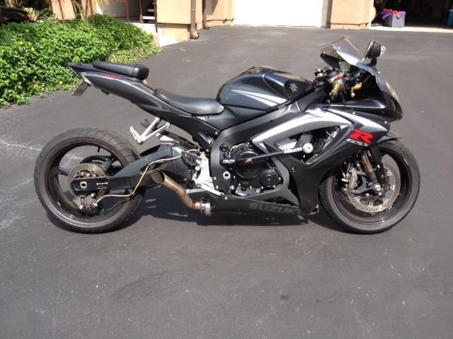 2006 Suzuki Gsx-R 600 Sportbike 