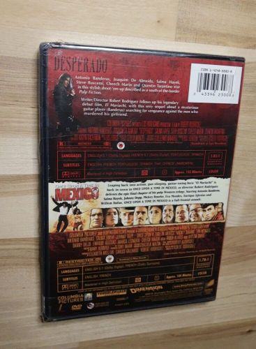 Desperado &amp; Once Upon a Time in Mexico DVD 2007 2-Disc Double Feature Widescreen