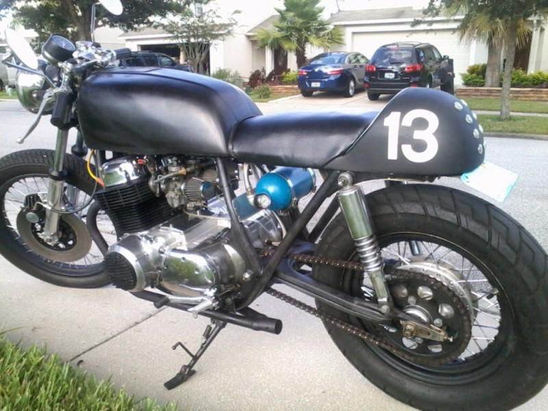 1970 honda cb 750 cafe racer