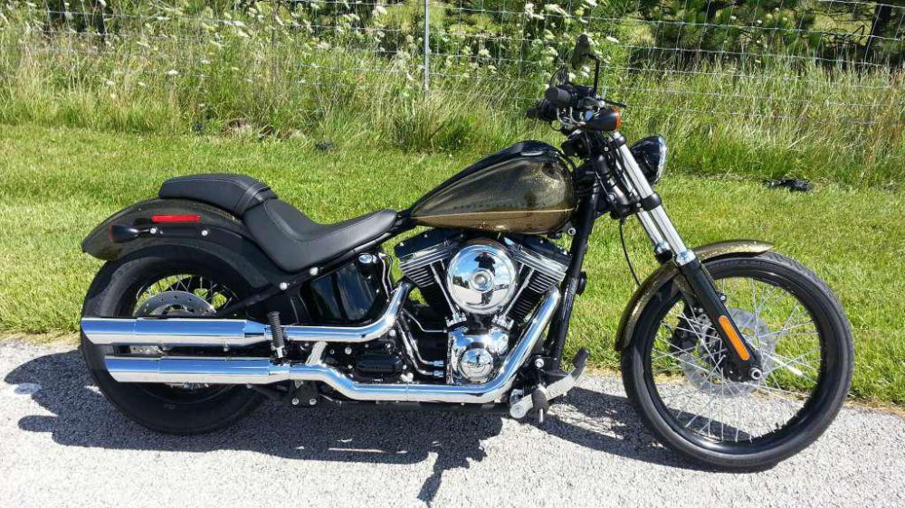 2013 harley-davidson fxs softail blackline  cruiser 