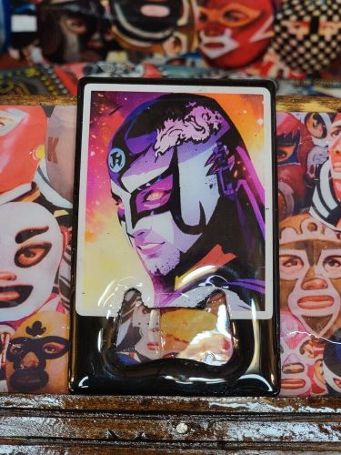 Lucha libre metal bottle opener With Magnet