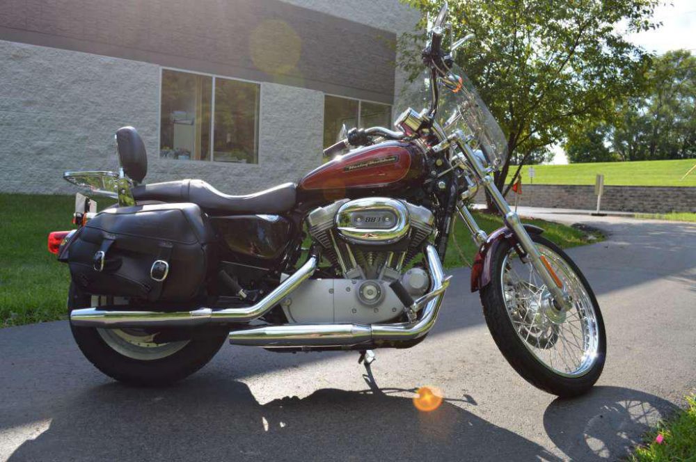 2008 harley-davidson xl 883 sportster 883  cruiser 