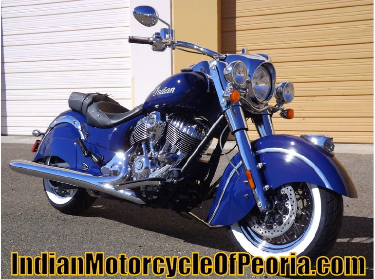 Springfield Blue Indian Chief for Sale / Find or Sell Motorcycles ...