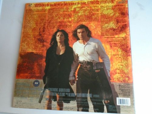 Desperado laserdisc widescreen ntsc antonio banderas