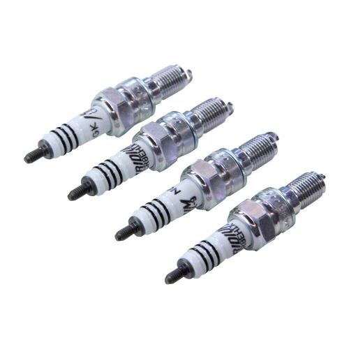 4 spark plugs NGK CR8EHIX-9 type 3797 for Honda SH ST VF VFR XL Hyosung GA GF RT -