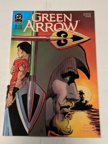 Green arrow #10 november 1988 dc comics grell hannigan giordano