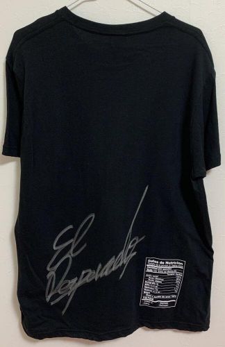 New japan pro wrestling el desperado autographed t-shirt