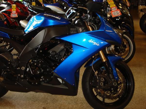 2008 kawasaki ninja zx-10r  sportbike 