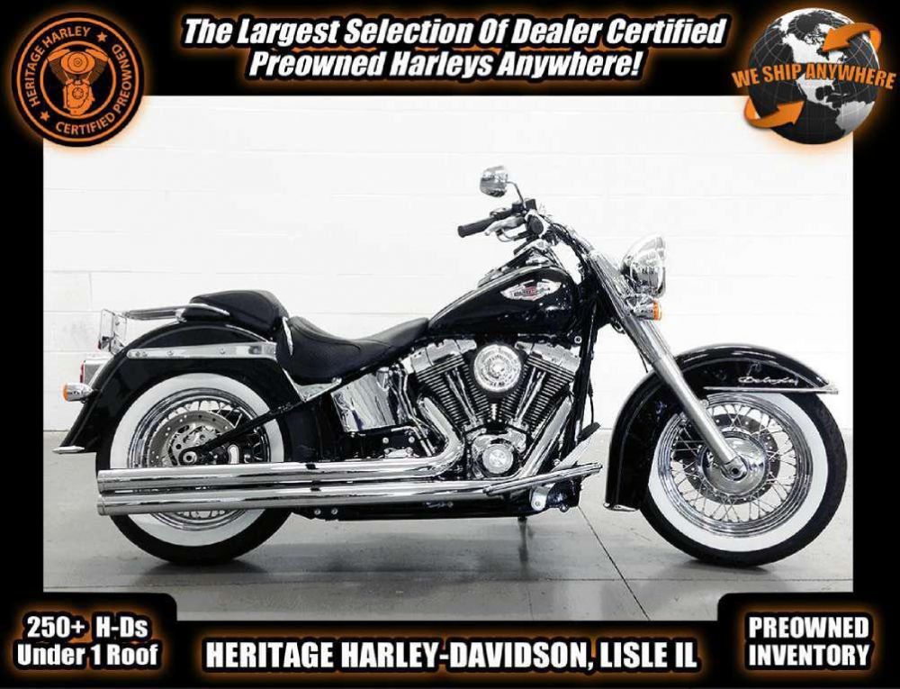 2009 harley-davidson flstn softail deluxe  cruiser 