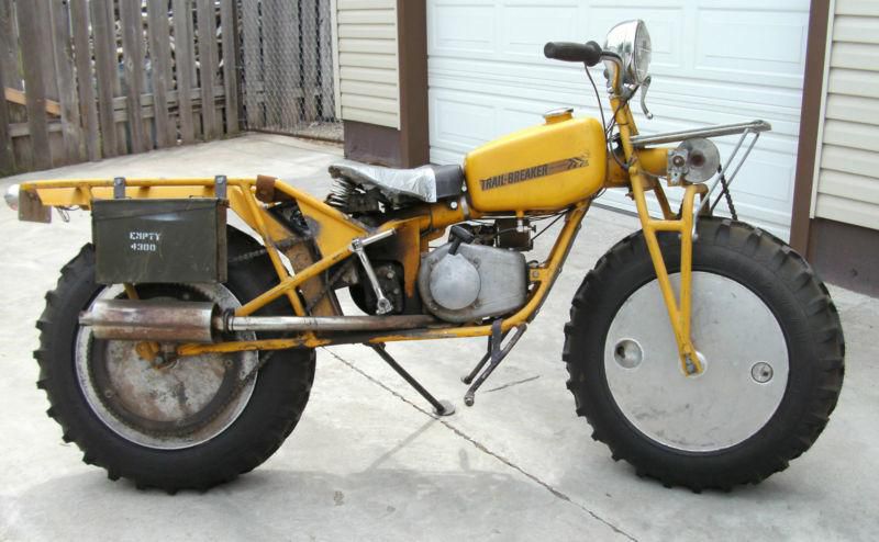 Rokon trail-breaker 1970 two wheel drive motorcycle