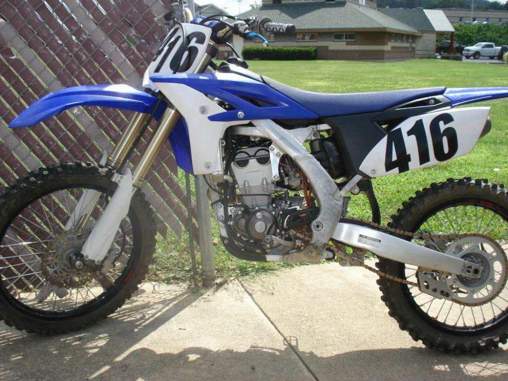 2012 yamaha yz250f  mx 