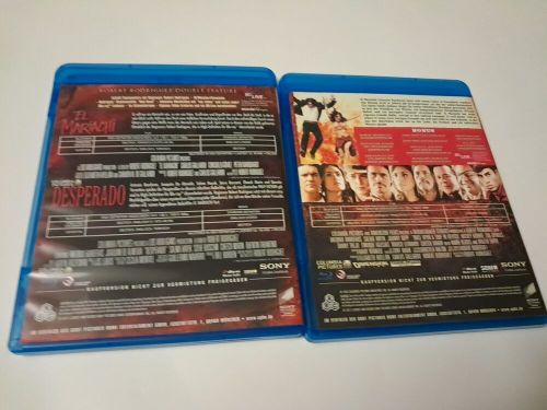 El Mariachi Trilogy (Blu-ray, Region Free, Desperado Once Upon a Time in Mexico)