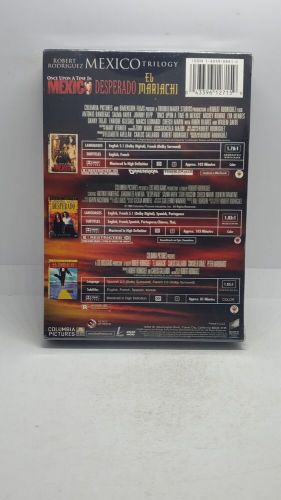 Robert Rodriguez Mexico Trilogy (El Mariachi/Desperado/Once Upon a Time Dvd New