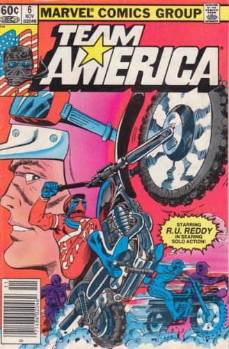 Team America #6 (Newsstand) FN; Marvel | Bill Mantlo - we combine shipping