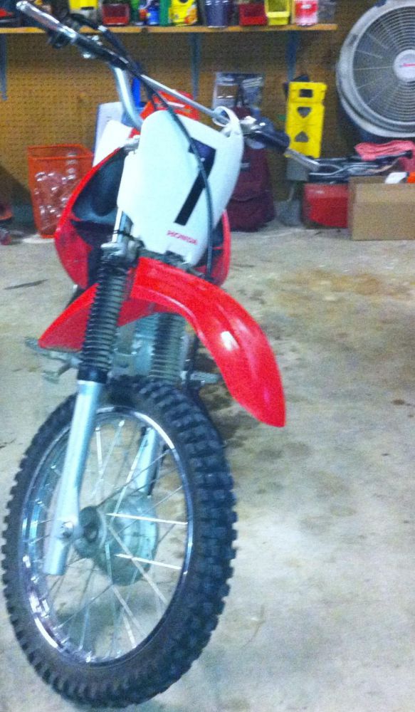 2009 honda cfr  dirt bike 