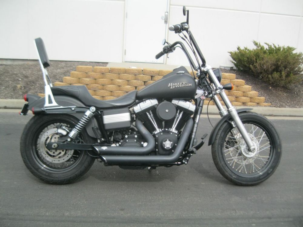 2010 harley-davidson street bob fxdb  sportbike 