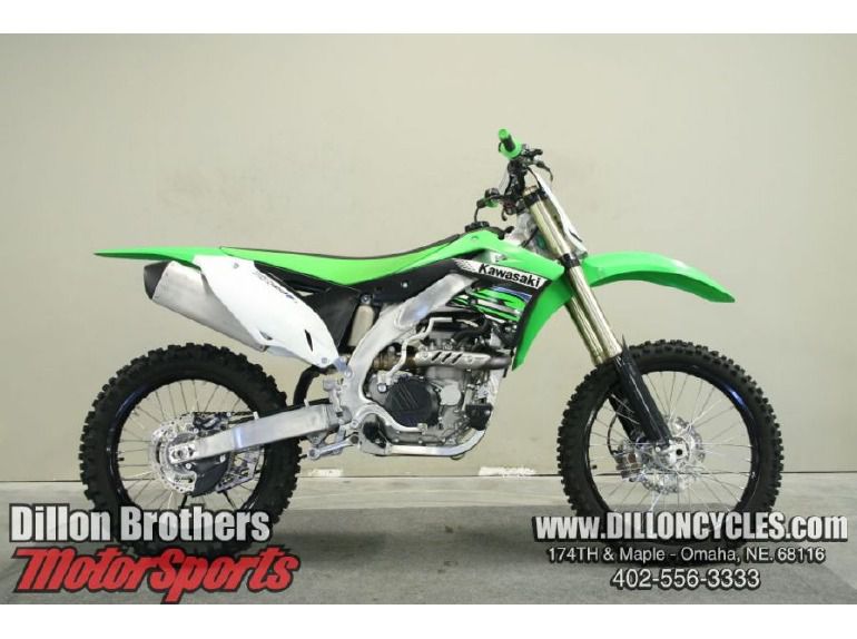 2012 kawasaki kx450fcf - kx 450f - green 