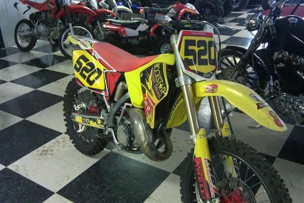 2007 suzuki rm125  mx 