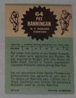 1962-63 Topps Hockey Pat Hannigan #64 Nr Mt