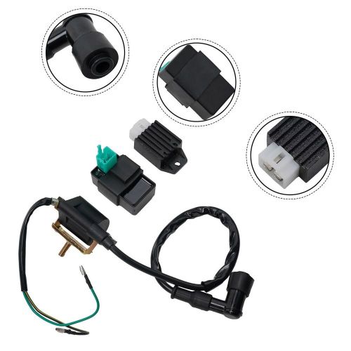 Ignition coil part pro bike trail quad atv rectifier regulator 3pcs bike