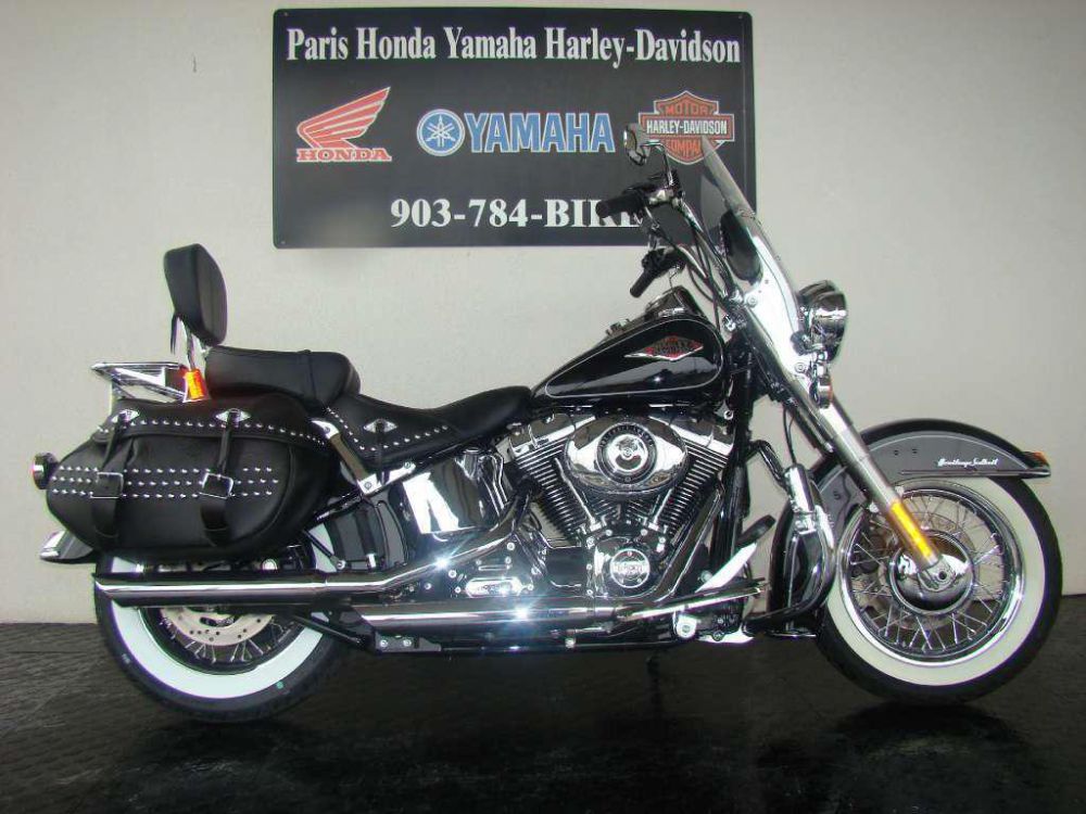 2012 harley-davidson flstc heritage softail classic  cruiser 