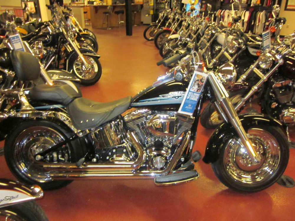 2009 harley-davidson flstf softail fat boy  cruiser 