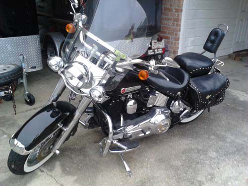 Used 1993 harley-davidson flstb fat boy low