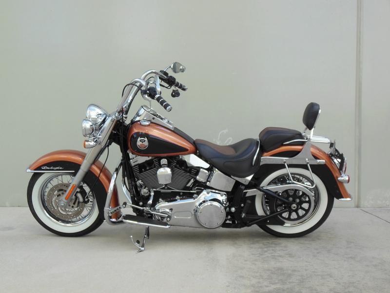 2008 harley-davidson flstn - softail deluxe 105th anniversary  cruiser 