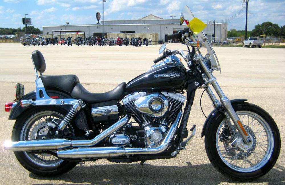 2012 harley-davidson fxdc dyna super glide custom  cruiser 