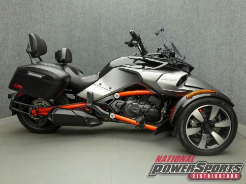 2015 can-am spyder f3 s se6 trike wabs